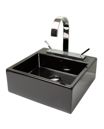 lavatorio de pousar preto deca L73.95