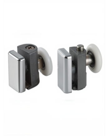 Kit de carretos para resguardo/cabine de duche CRP11-11, vidro 5/6 mm, com roldanas superiores e inferiores com mola