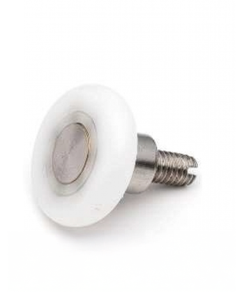 Kit de carretoroldana para resguardocabine de duche, vidro 56 mm, com suporte de fixação ao vidro