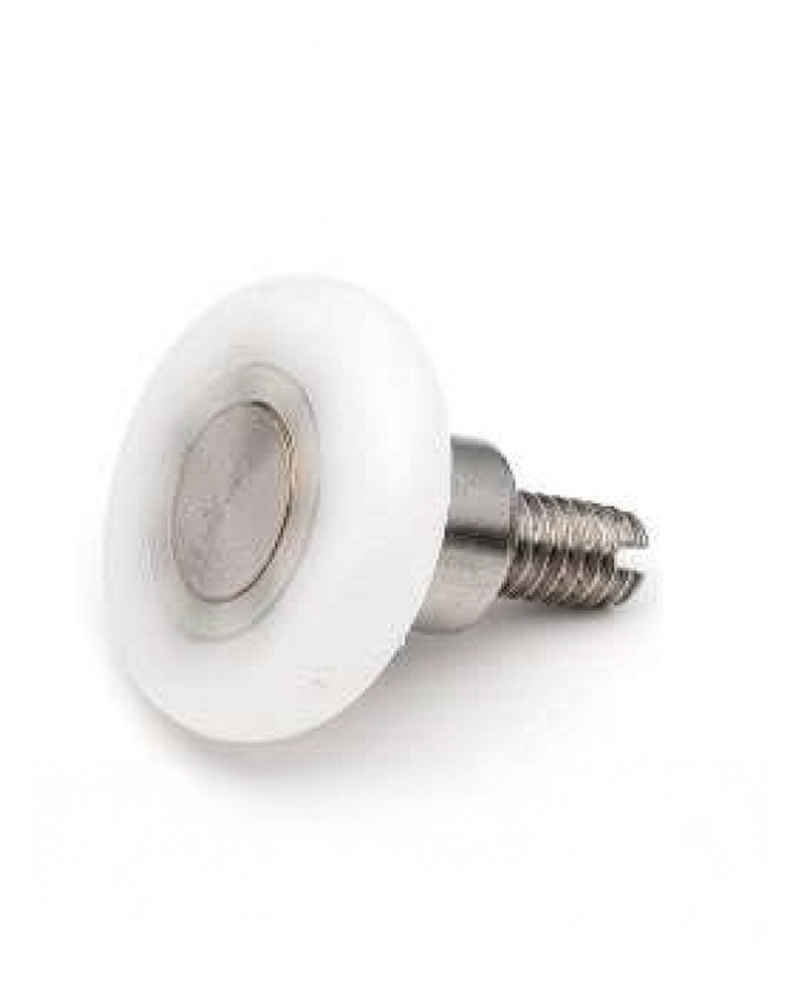 Kit de carretoroldana para resguardocabine de duche, vidro 56 mm, com suporte de fixação ao vidro
